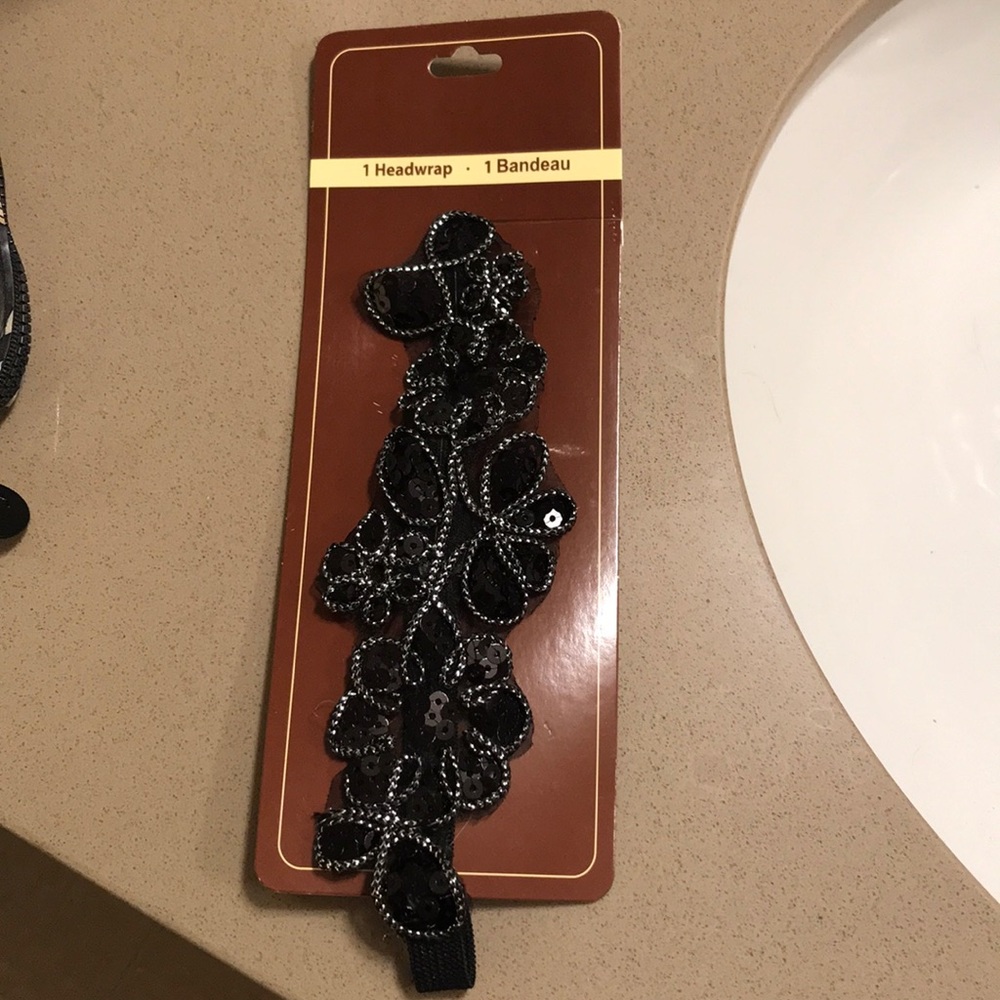 Sparkly head wrap/head band